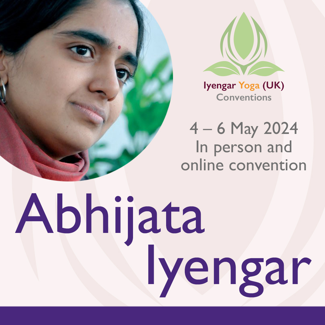 Convention 2024 with Abhijata Iyengar